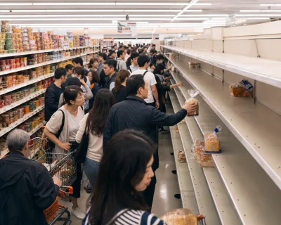 台風の前日、スーパーの食パンが売り切れていた話から考える集客・マーケティングの基本